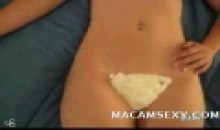recouverte de creme